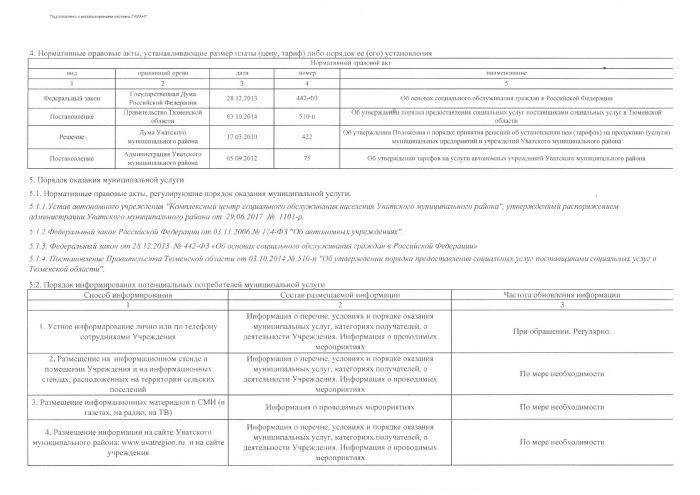 Об утверждении муниципального задания автономного учреждения "Комплексный центр социального обслуживания населения Уватского муниципального района" на предоставление услуг (выполнение работ) в сфере социальной защиты населения на 2018 год и плановый период 2019-2020 годы